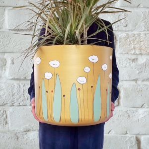 Extra Large Golden planter